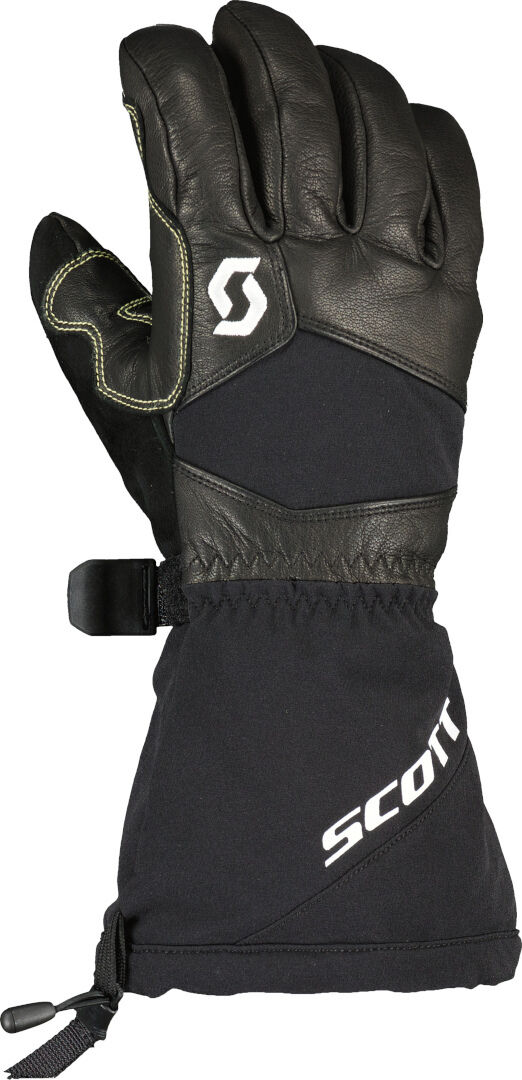 Scott Explorair Plus GTX Long Guantes para motos de nieve - Negro