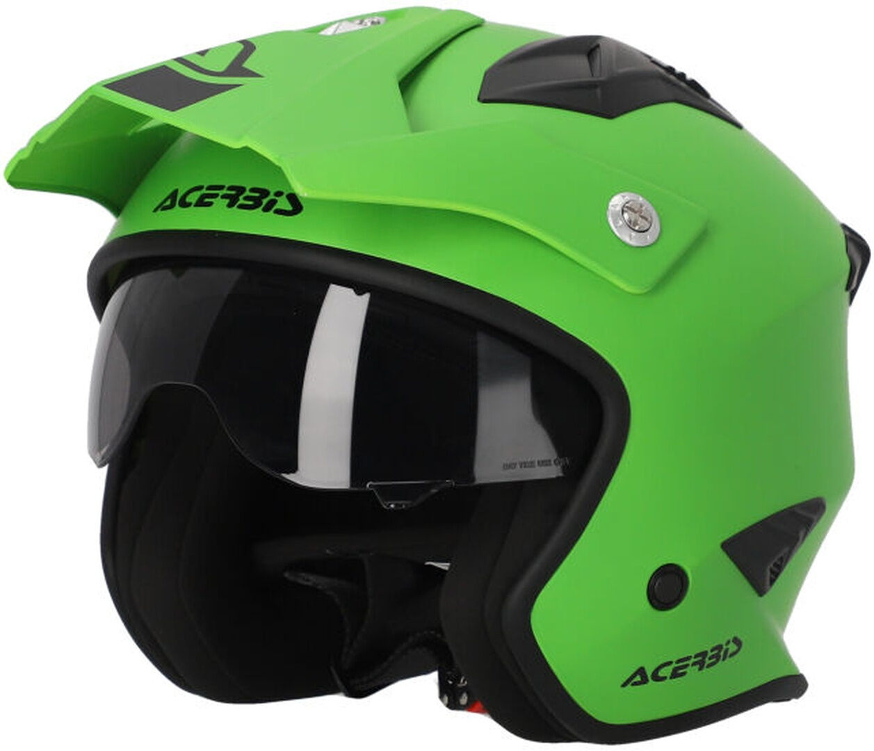 Acerbis Aria 2023 Solid Casco Jet - Verde (2XL)