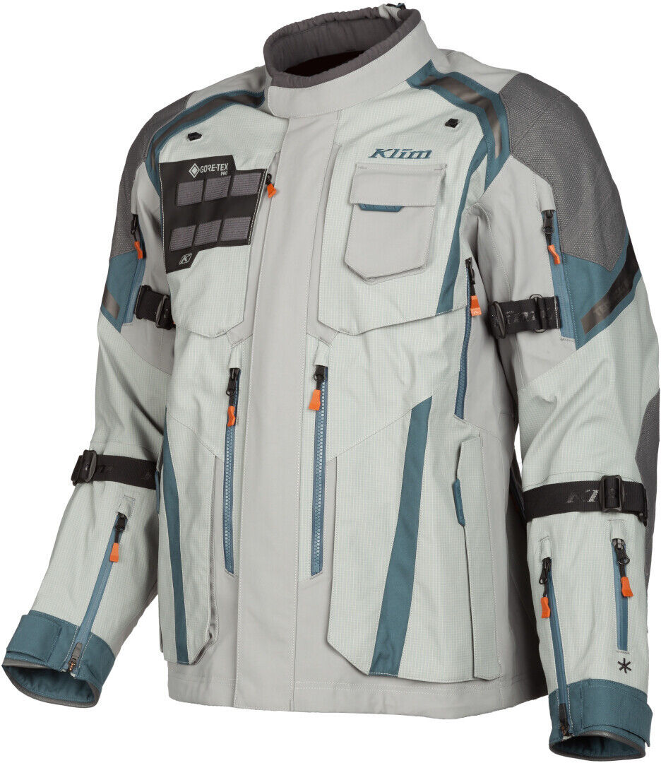 Klim Badlands Pro A3 2023 Chaqueta textil de motocicleta - Gris (L)