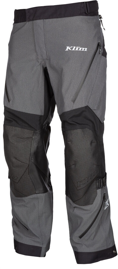 Klim Badlands Pro A3 2023 Pantalones textiles de motocicleta - Negro Gris (36)