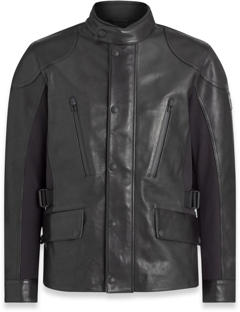 Belstaff Maelstrom Chaqueta de cuero de motocicleta - Negro (2XL)