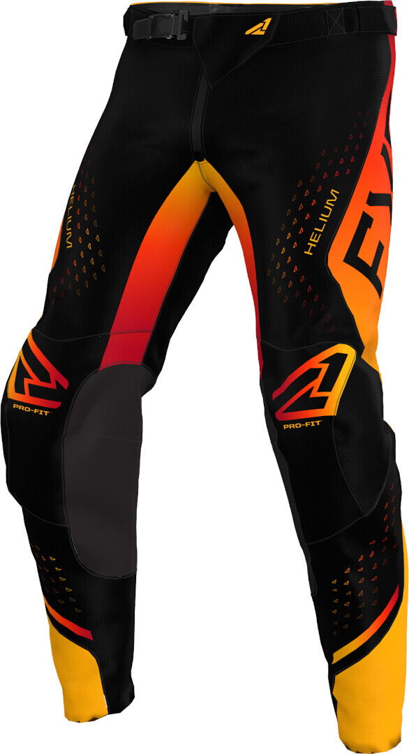 FXR Helium LE Pantalones de motocross - Negro Naranja (30)