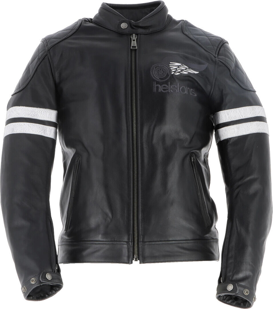 Helstons Jake Speed Chaqueta de cuero de motocicleta - Negro (2XL)