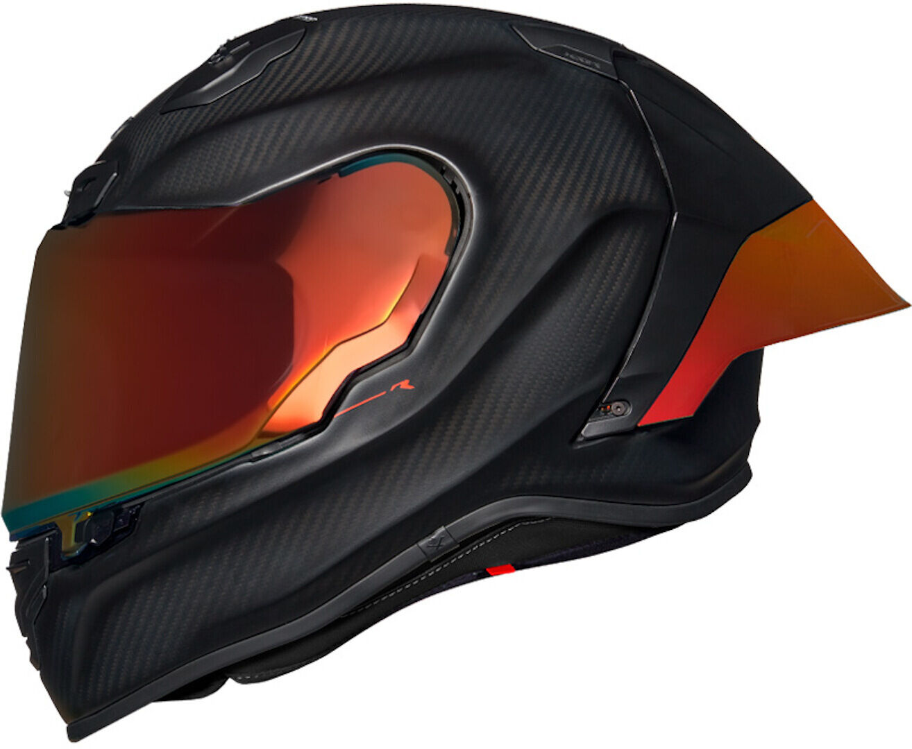 NEXX X.R3R Zero Pro Carbon 2023 Casco - Negro Rojo (2XL)