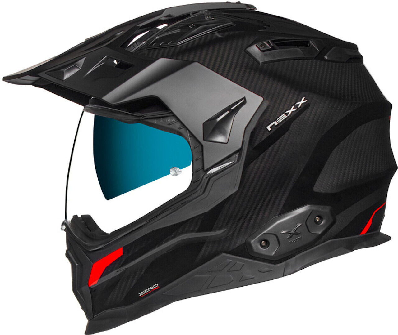 NEXX X.WED 2 Zero Pro Carbon Casco - Negro Carbono (XL)