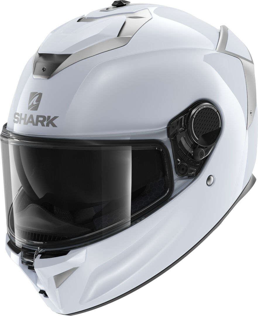 Shark Spartan GT Blank 2023 Casco - Blanco Plata (XS)