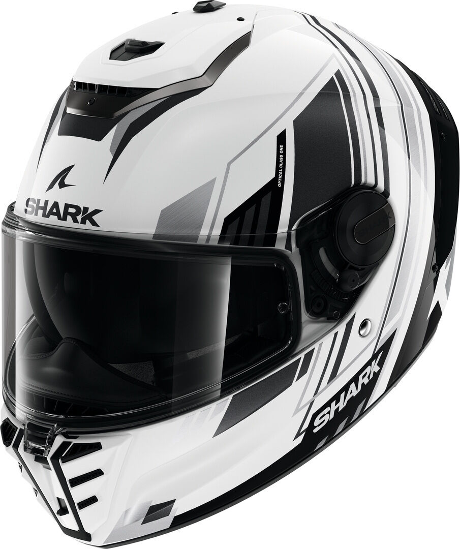 Shark Spartan RS Byrhon Casco - Negro Blanco (M)