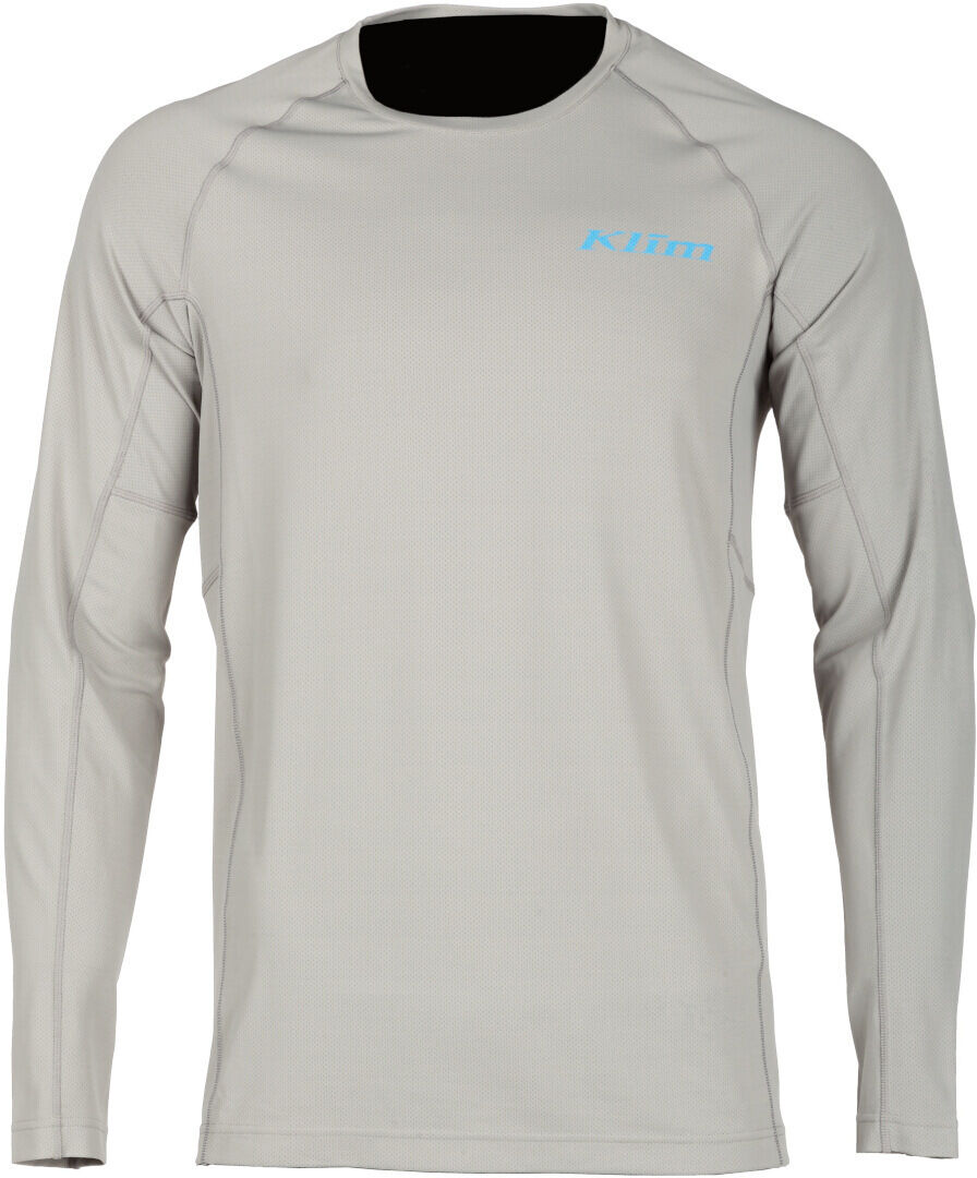 Klim Aggressor -1.0 Cooling 2023 Camisa funcional de manga larga - Gris (2XL)