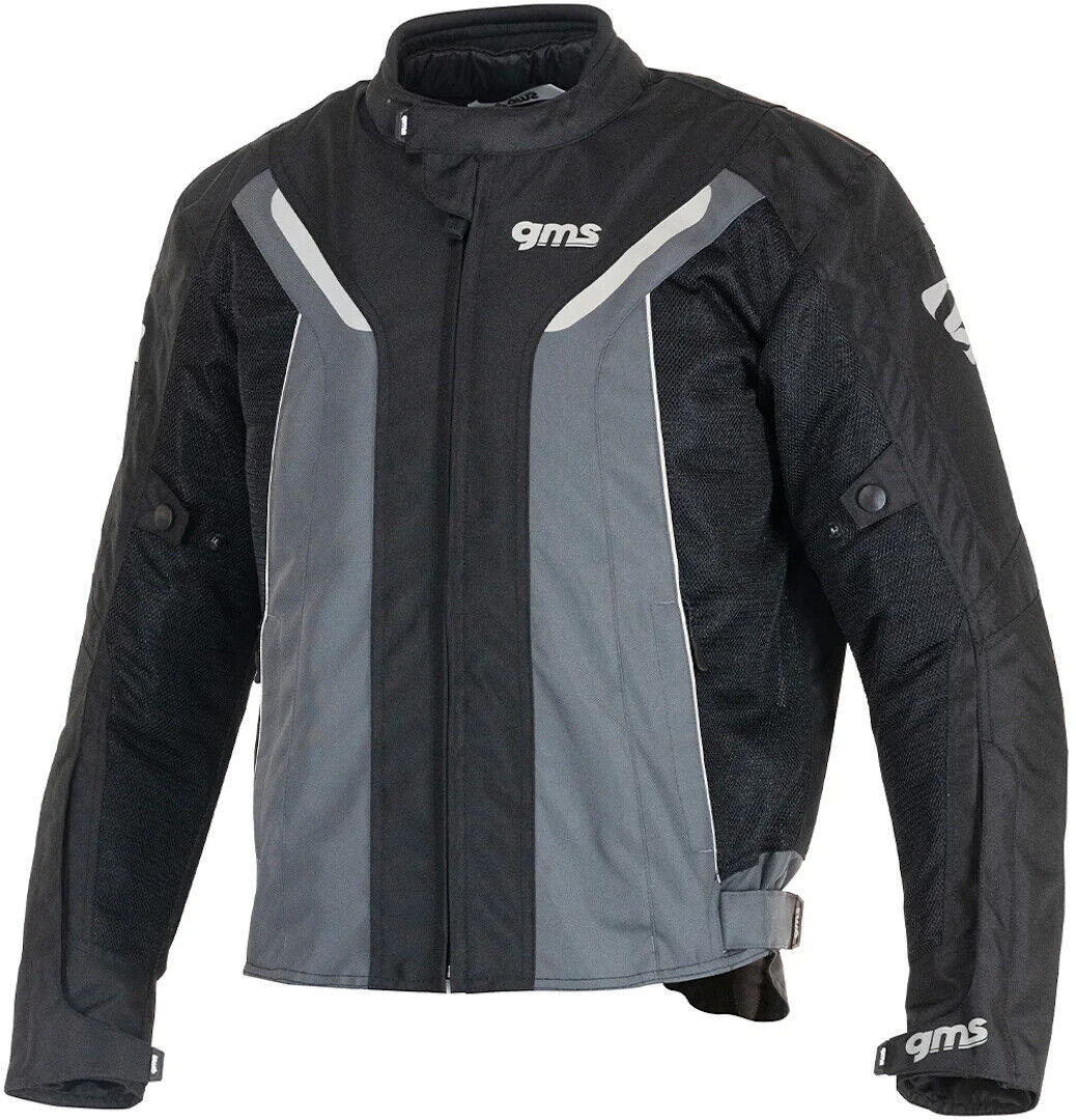 gms Meshblouson Ventura Chaqueta textil de motocicleta - Negro Gris (3XL)