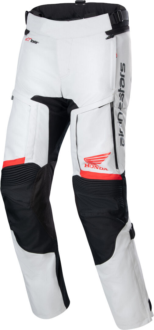 Alpinestars Honda Bogota Pro Drystar Pantalones textiles impermeables para motocicletas - Gris Azul (2XL)