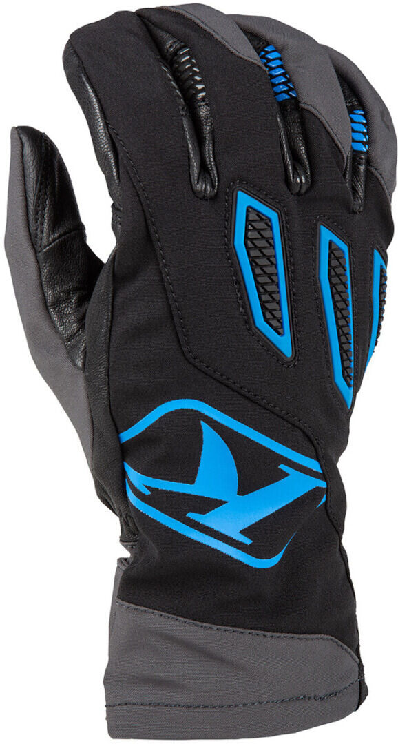 Klim Spool Guantes de motocross - Negro Gris Azul (M)