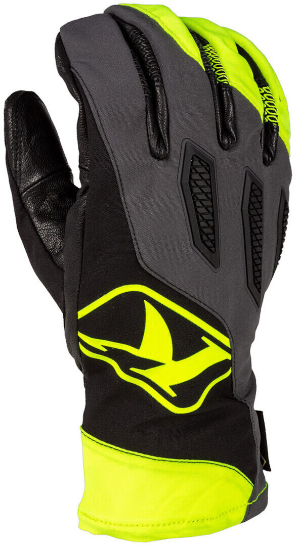 Klim Spool Guantes de motocross - Negro Gris Amarillo (L)