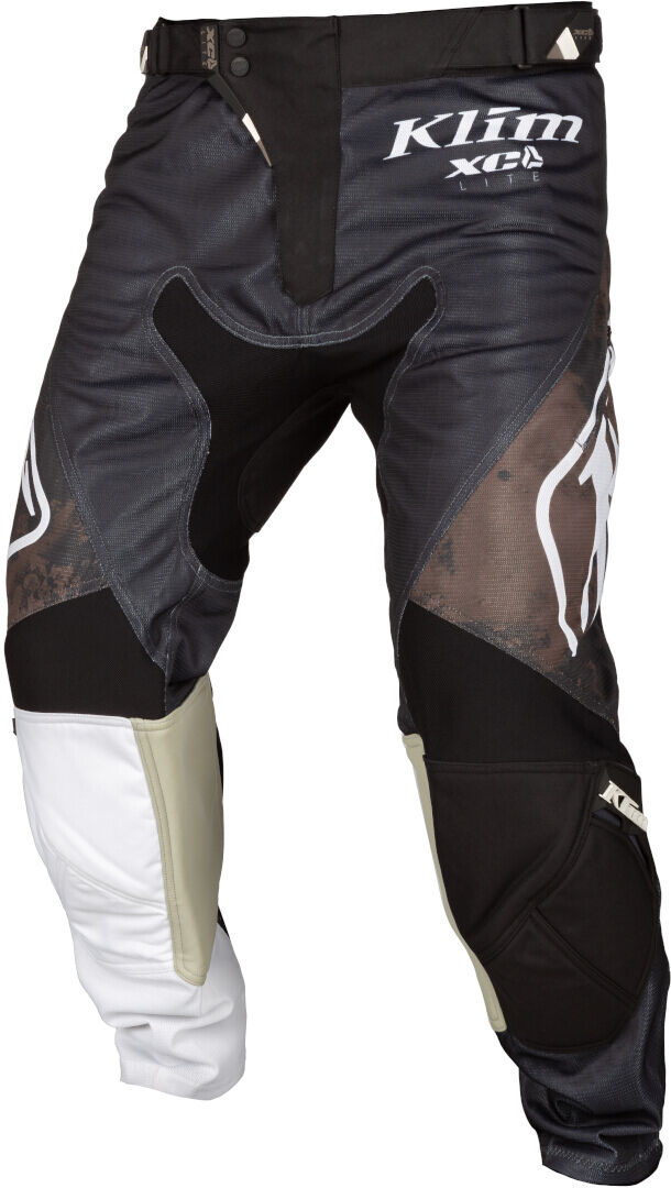 Klim XC Lite Corrosion Pantalones de motocross - Negro Gris Blanco (32 34)