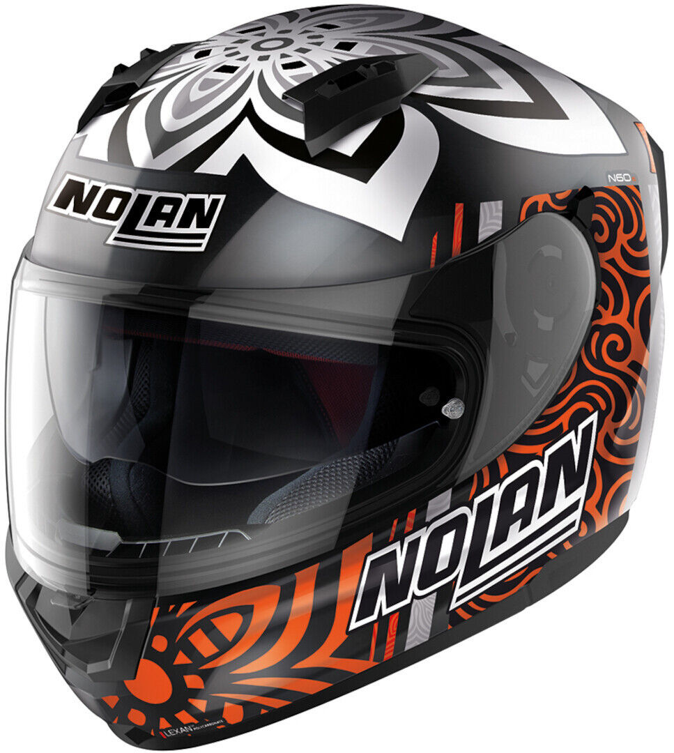 Nolan N60-6 Gemini Replica A.Canet Casco - Negro Naranja (M)