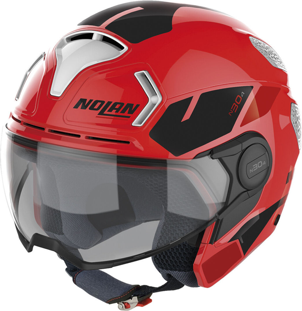 Nolan N30-4 T Blazer Casco JetJet - Rojo (S)