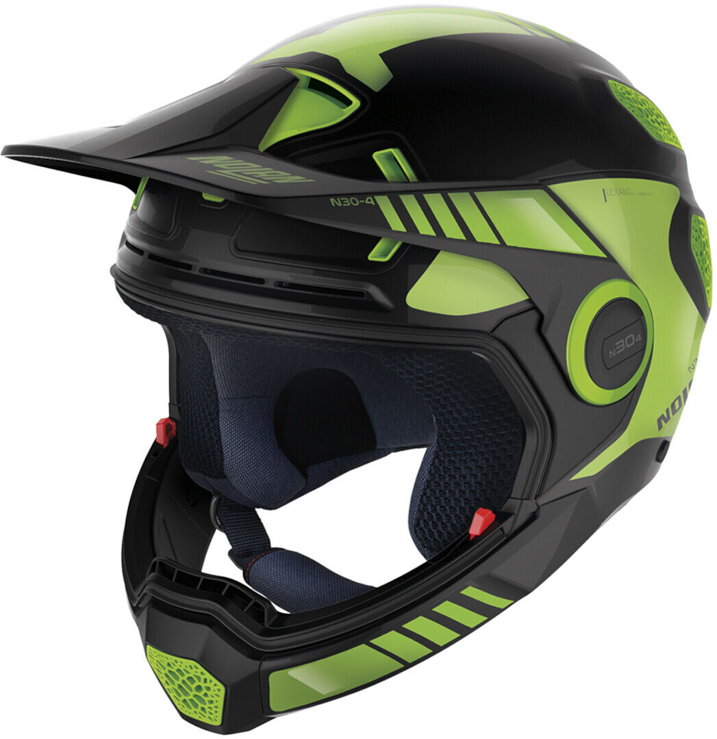 Nolan N30-4 XP Uncharted Casco - Negro Verde (S)