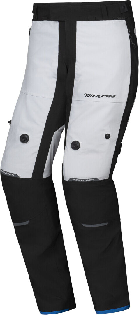 Ixon M-Skeid Pantalones textiles de moto - Negro Gris (4XL)