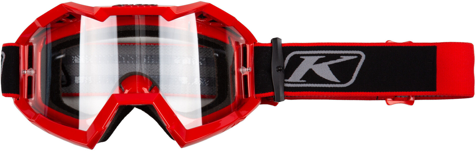 Klim Viper 2023 Gafas de motocross - Negro Rojo (un tamaño)