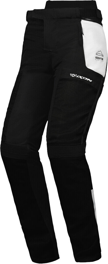 Ixon M-Njord Pantalones textiles de motocicleta - Negro Gris (2XL)