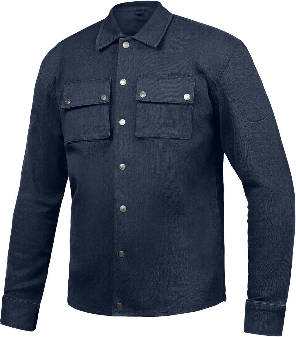 Ixon Settler Camisa de moto - Azul (L)