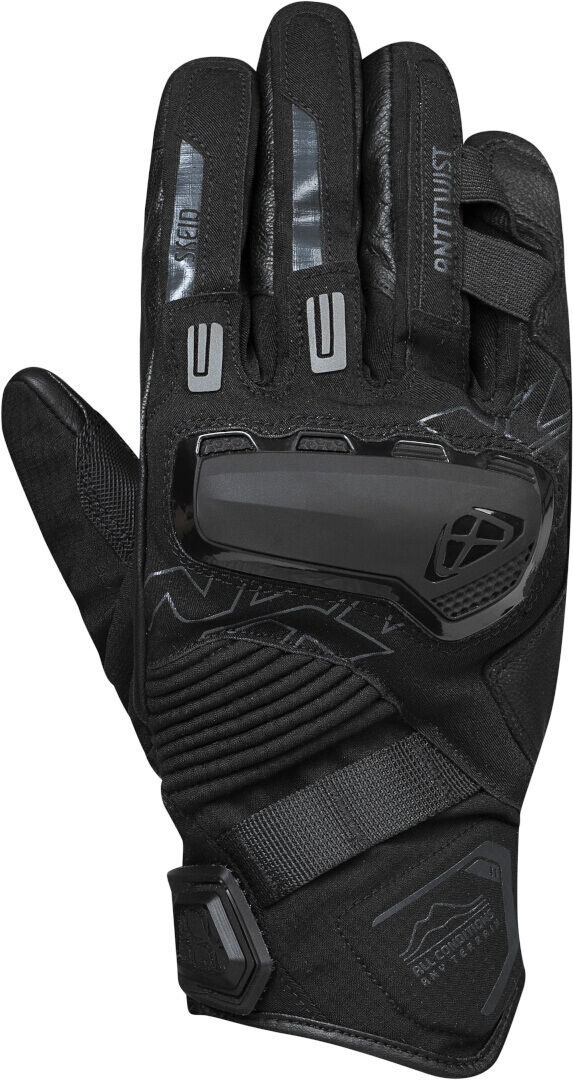 Ixon MS Skeid Guantes de motocicleta - Negro (2XL)