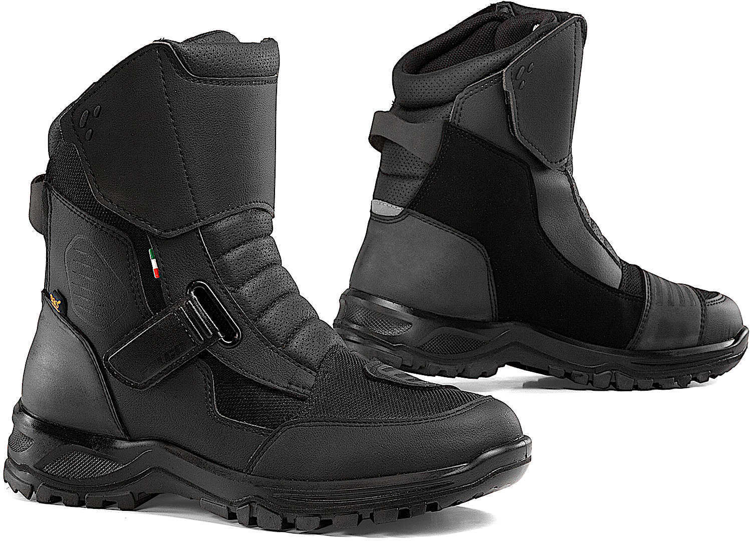 Falco Land 3 Botas de moto impermeables - Negro (45)