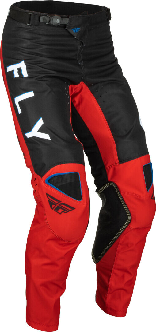 FLY Racing Kinetic Kore Pantalones de motocross - Gris Rojo (28)