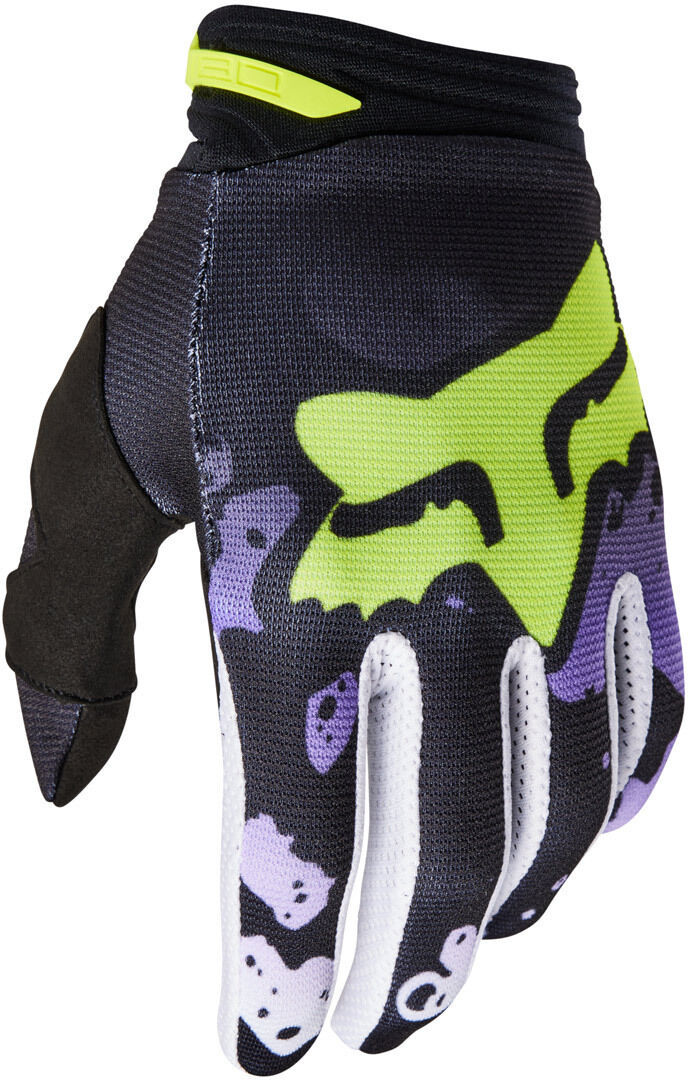 Fox 180 Morphic Guantes de motocross - Negro Amarillo (XL)