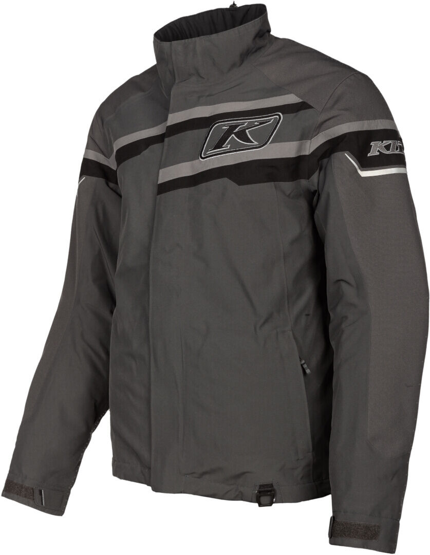 Klim ate 2022 Chaqueta para moto de nieve - Negro Gris (M)