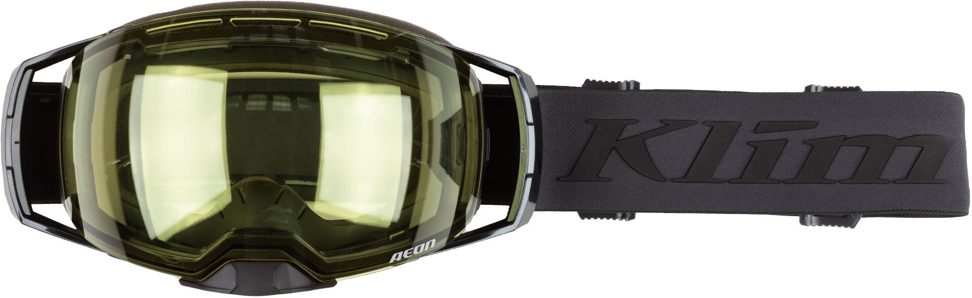 Klim Aeon Gafas para motos de nieve - Negro Gris (un tamaño)