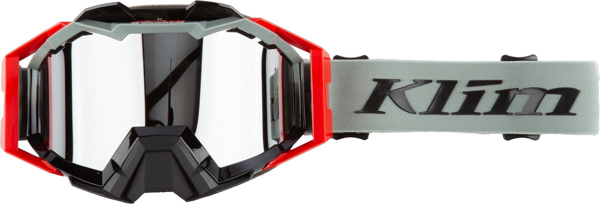 Klim Viper Pro Gafas para motos de nieve - Negro Gris (un tamaño)