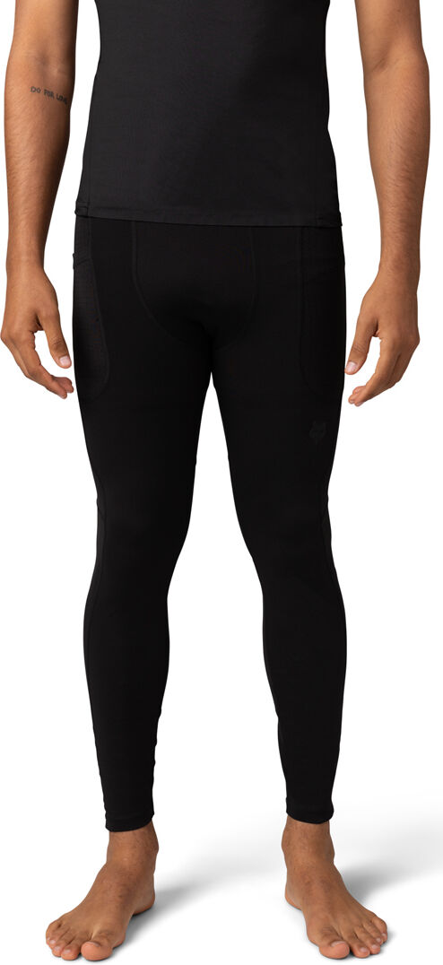 Fox Tecbase Compression Pantalones funcionales - Negro (2XL)