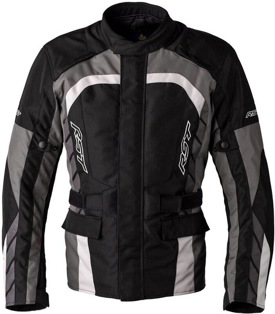 RST Alpha 5 Chaqueta textil de motocicleta - Negro Gris (M)