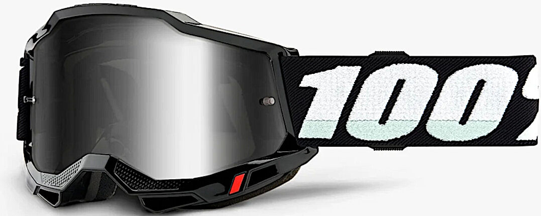 100% Accuri II Chrome Essential Gafas de motocross - Negro