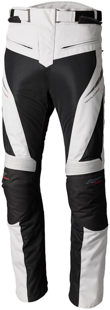 RST Ventilator XT Pantalones textiles de moto - Negro Gris (XL)