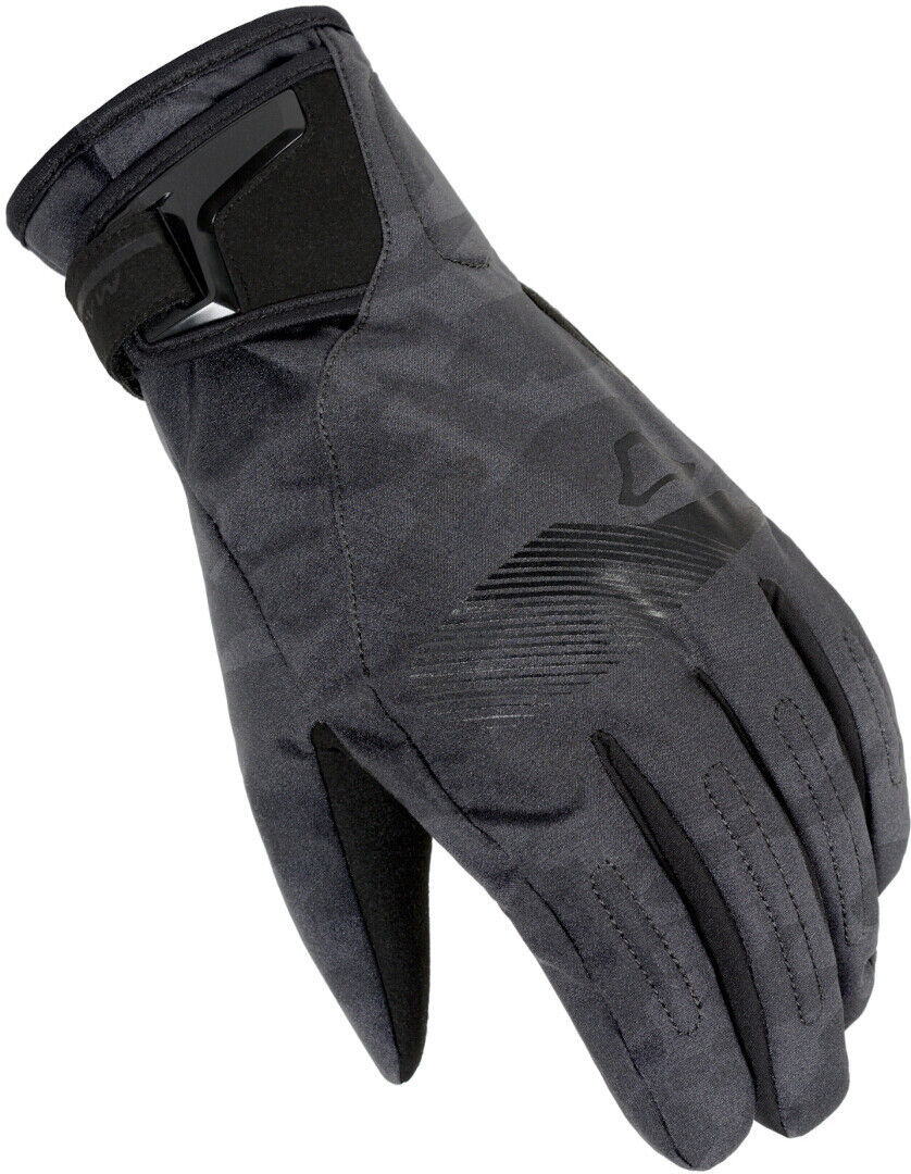 Macna Chill RTX Camo Guantes de motocicleta impermeables - Negro Gris (M)