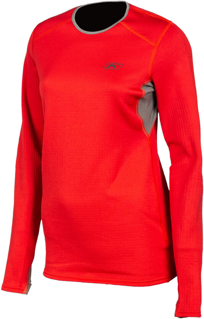 Klim Solstice 3.0 2023 Camisa funcional para damas - Rojo (M)