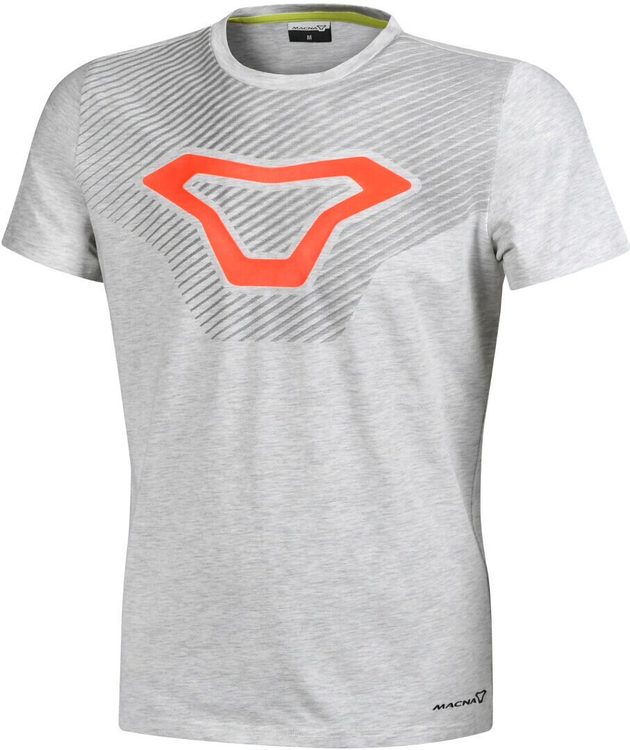 Macna Logo Camiseta - Gris (S)