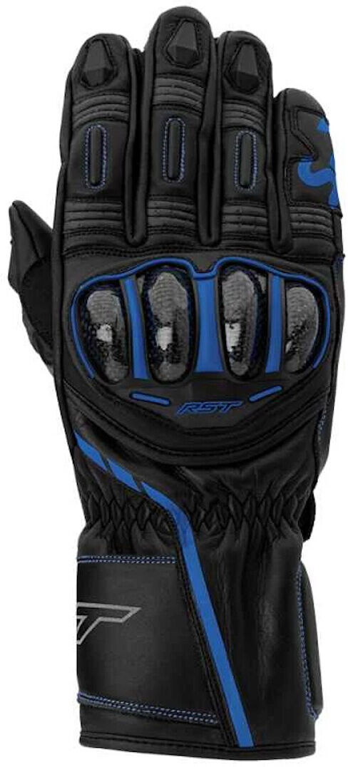 RST S1 Guantes de motocicleta - Negro Azul (M)