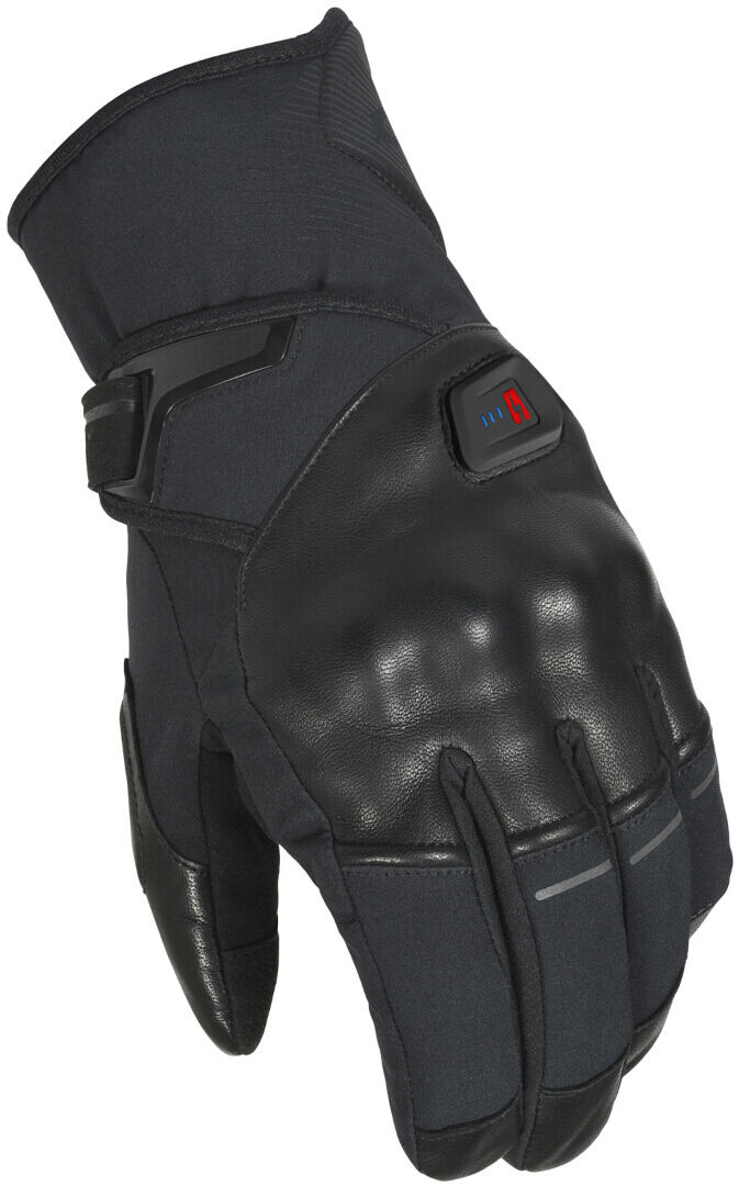 Macna Era RTX Guantes de moto impermeables calefactables - Negro (3XL)