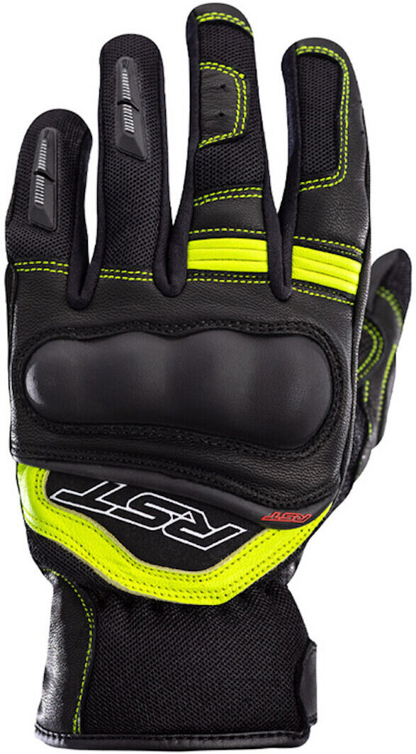 RST Urban Air 3 Mesh Guantes de motocicleta - Negro Amarillo (2XL)