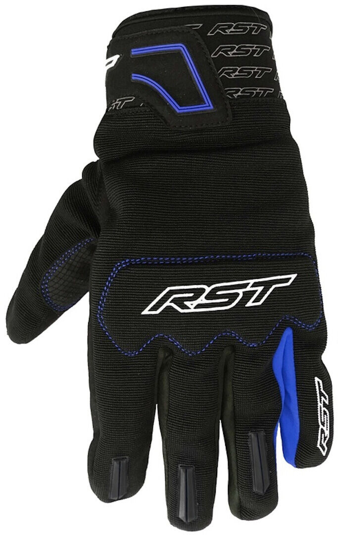 RST Rider Guantes de motocicleta - Negro Azul (M)