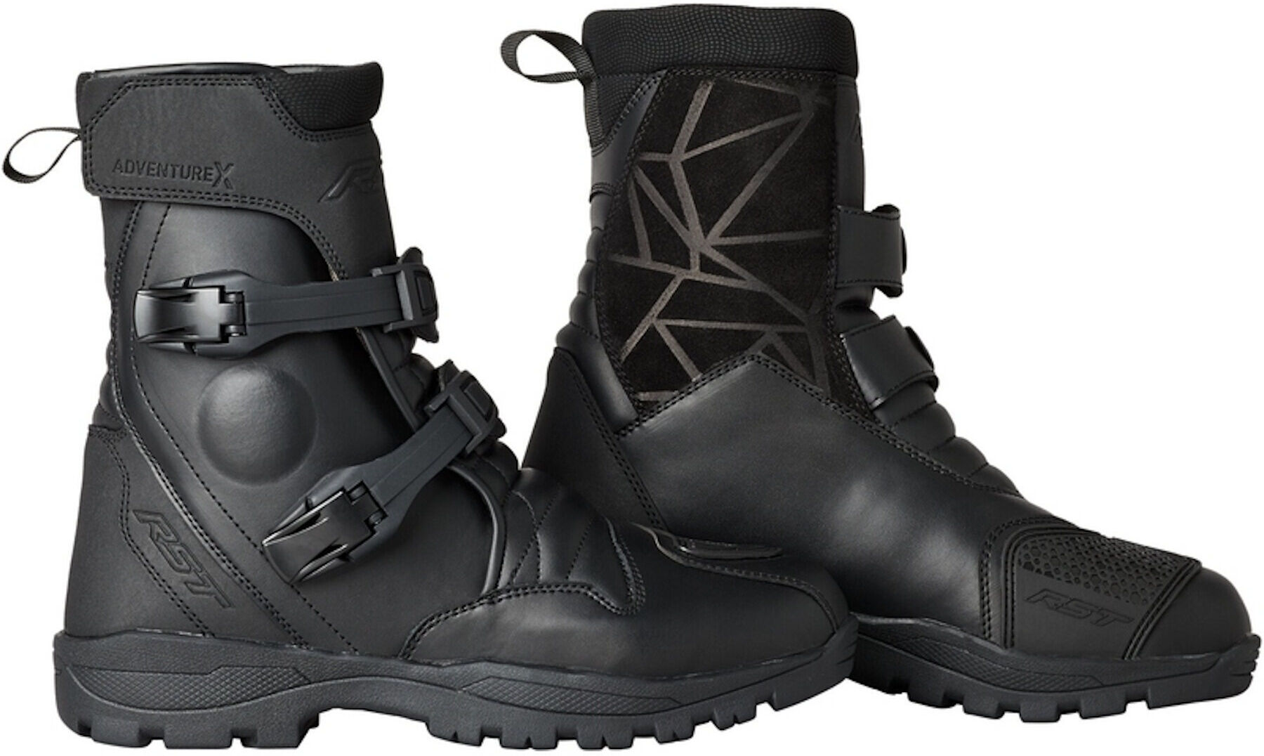 RST Adventure-X Mid WP Botas de moto - Negro (47)