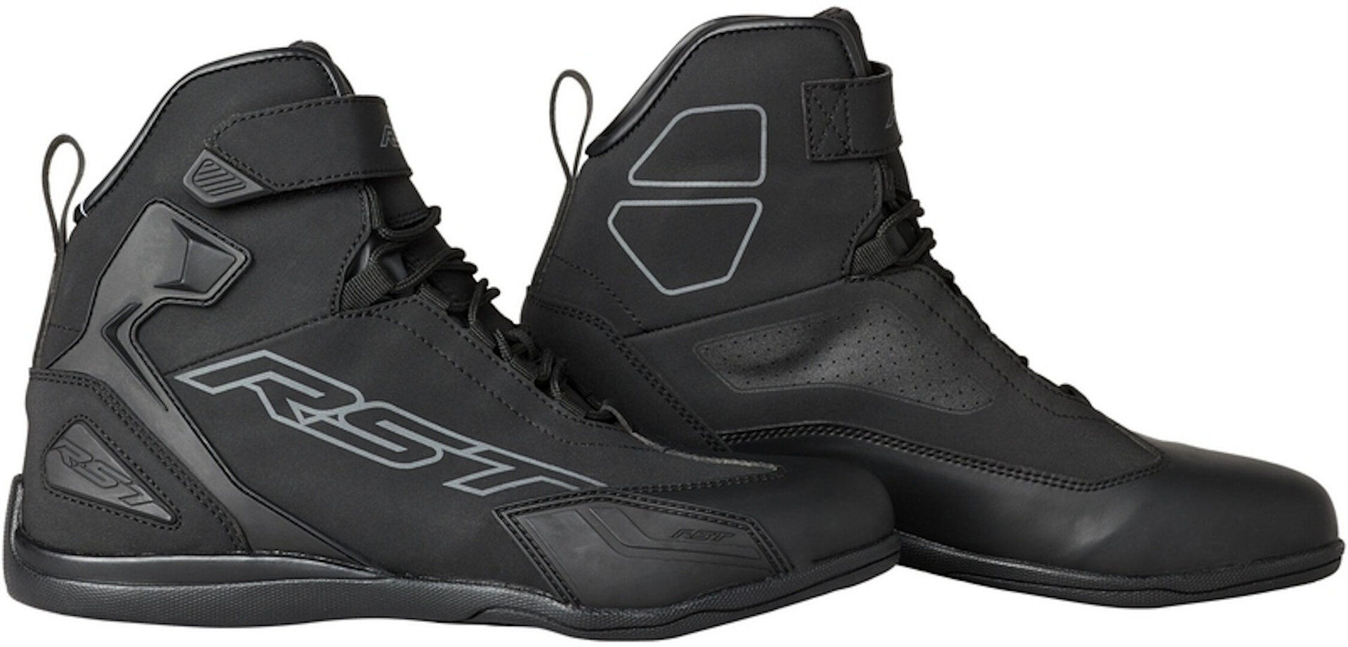 RST Sabre Moto Zapatos de motocicleta - Negro (43)