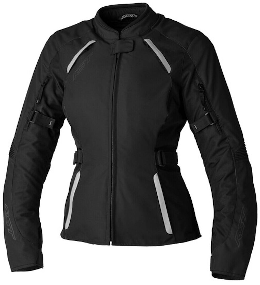 RST Ava chaqueta textil impermeable para damas - Negro (S)