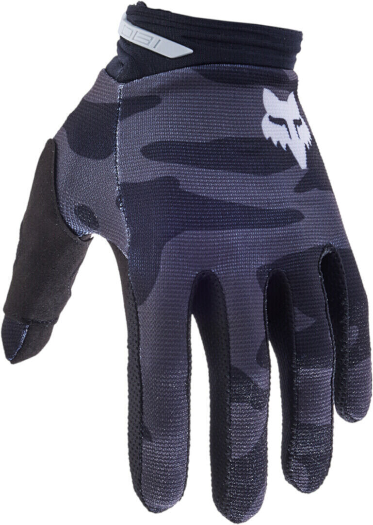 Fox 180 Bnkr Guantes de motocross - Negro Gris (2XL)