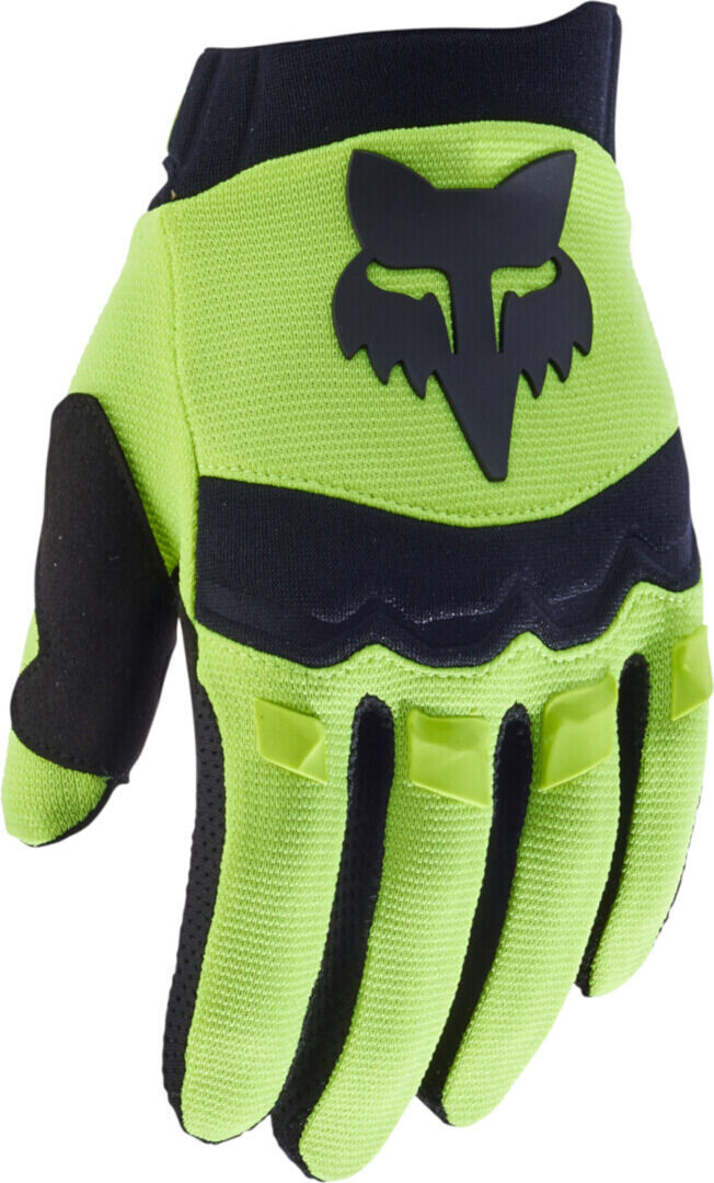 Fox Dirtpaw 2023 Guantes de motocross juvenil - Amarillo (XS)