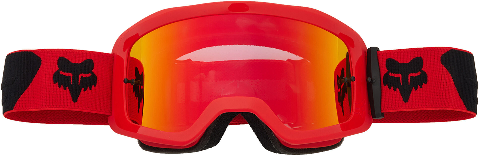 Fox Main Core Spark Gafas de motocross - Negro Rojo (un tamaño)