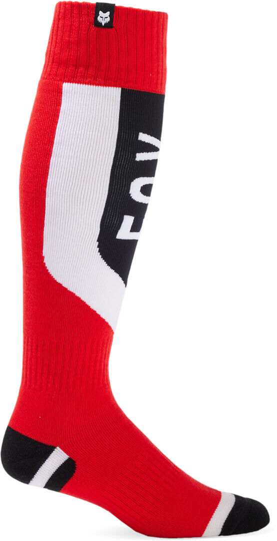 Fox 180 Nitro Calcetines de motocross - Negro Blanco Rojo (L)