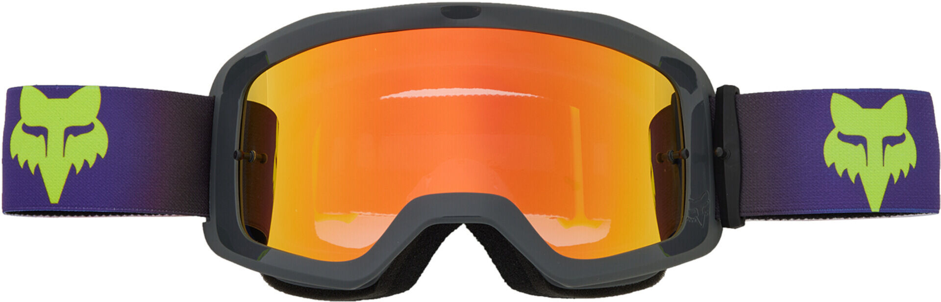 Fox Main Flora Gafas de motocross - Rojo Azul Amarillo (un tamaño)